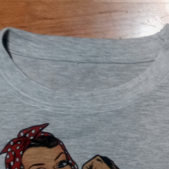 Rosie the Riveter March Women's History Month t sh - Picture 3 of 5